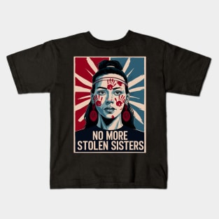 No More Stolen Sisters Kids T-Shirt